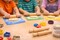 Wooden Rolling Pins 7" – 10 Pack for Kids Crafts, Baking Projects & Classroom Activities